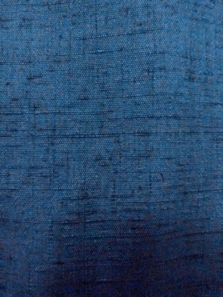画像6: N0718B  男性用着物  シルク（正絹）  深い 青, 縞 【中古】 【USED】 【リサイクル】 ★★★☆☆ (6)