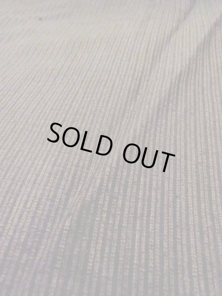 画像8: N0718C  男性用着物  シルク(正絹)   茶色, 縞 【中古】 【USED】 【リサイクル】 ★★★☆☆ (8)