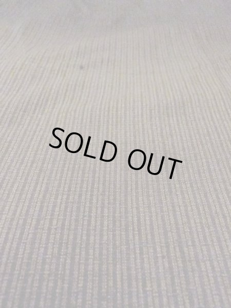 画像9: N0718C  男性用着物  シルク(正絹)   茶色, 縞 【中古】 【USED】 【リサイクル】 ★★★☆☆ (9)