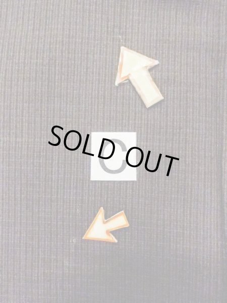 画像16: N0718C  男性用着物  シルク(正絹)   茶色, 縞 【中古】 【USED】 【リサイクル】 ★★★☆☆ (16)