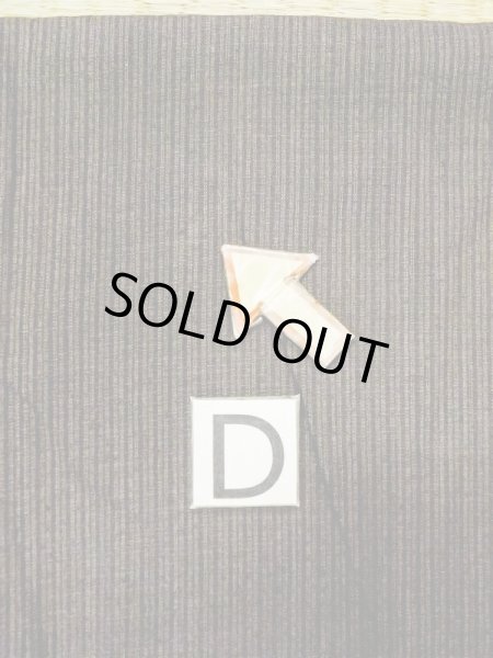 画像17: N0718C  男性用着物  シルク(正絹)   茶色, 縞 【中古】 【USED】 【リサイクル】 ★★★☆☆ (17)