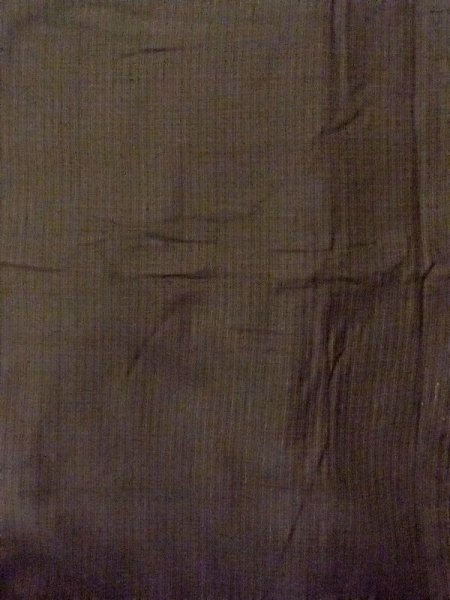 画像4: N0718D  男性用着物  シルク(正絹)   茶色, チェック柄 【中古】 【USED】 【リサイクル】 ★☆☆☆☆ (4)