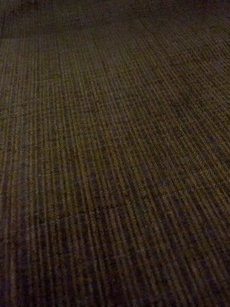 画像10: N0718D  男性用着物  シルク(正絹)   茶色, チェック柄 【中古】 【USED】 【リサイクル】 ★☆☆☆☆ (10)