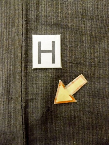 画像21: N0718D  男性用着物  シルク(正絹)   茶色, チェック柄 【中古】 【USED】 【リサイクル】 ★☆☆☆☆ (21)