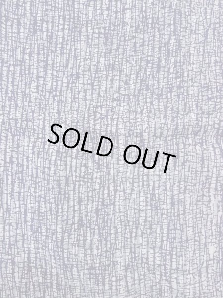 画像4: N0731E  浴衣（日本製）  綿   藍, 氷割 【中古】 【USED】 【リサイクル】 ★☆☆☆☆ (4)