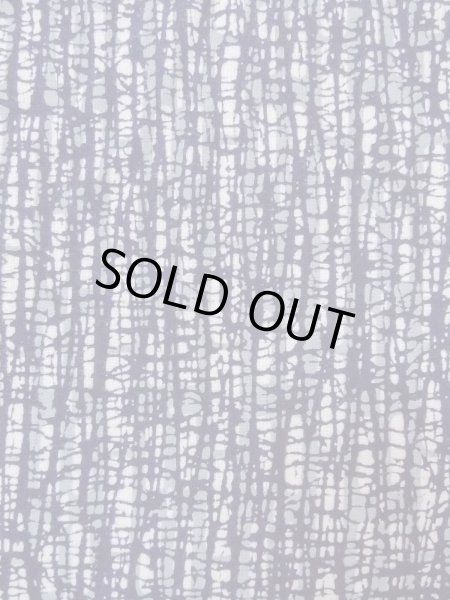 画像5: N0731E  浴衣（日本製）  綿   藍, 氷割 【中古】 【USED】 【リサイクル】 ★☆☆☆☆ (5)