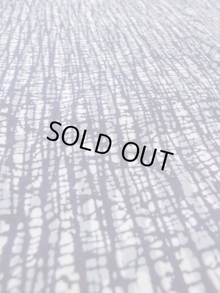 画像10: N0731E  浴衣（日本製）  綿   藍, 氷割 【中古】 【USED】 【リサイクル】 ★☆☆☆☆ (10)