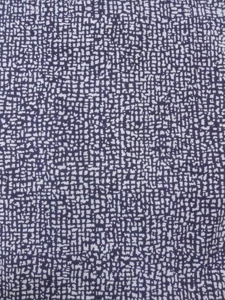 画像4: N0731I  浴衣（日本製）  綿   藍, 抽象的模様 【中古】 【USED】 【リサイクル】 ★☆☆☆☆ (4)