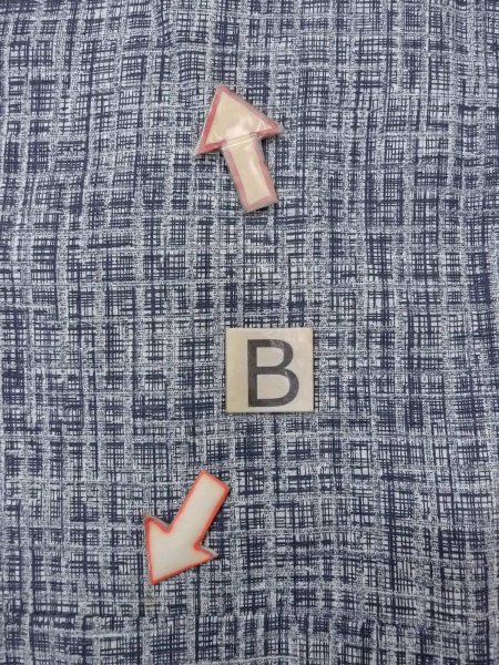 画像15: N0731J  浴衣(日本製)  綿  深い 灰色, チェック柄 【中古】 【USED】 【リサイクル】 ★★☆☆☆ (15)