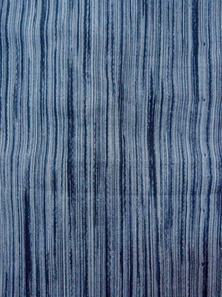 画像6: N0731Q  男性用浴衣  綿   水色, 縞 【中古】 【USED】 【リサイクル】 ★★★☆☆ (6)