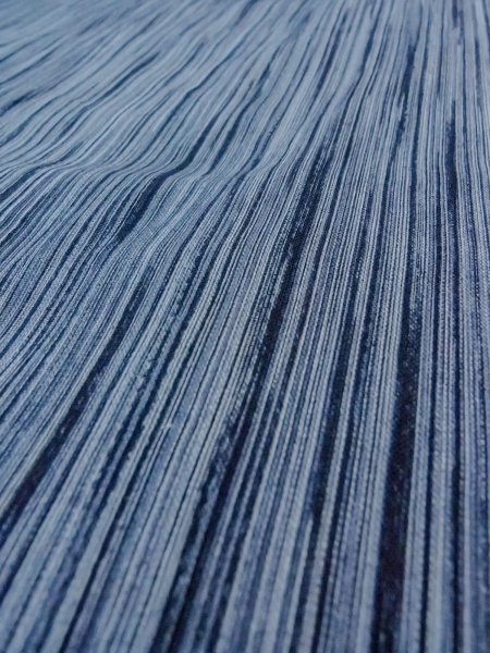 画像8: N0731Q  男性用浴衣  綿   水色, 縞 【中古】 【USED】 【リサイクル】 ★★★☆☆ (8)