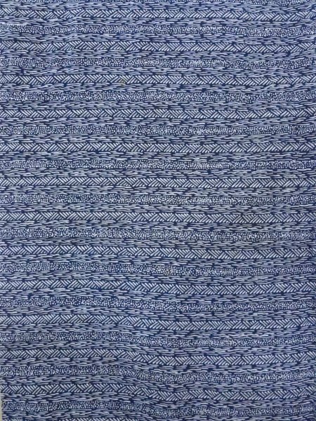 画像4: N0731R  男性用浴衣 汚れ/染み 綿   藍, 小さな点々 【中古】 【USED】 【リサイクル】 ★☆☆☆☆ (4)