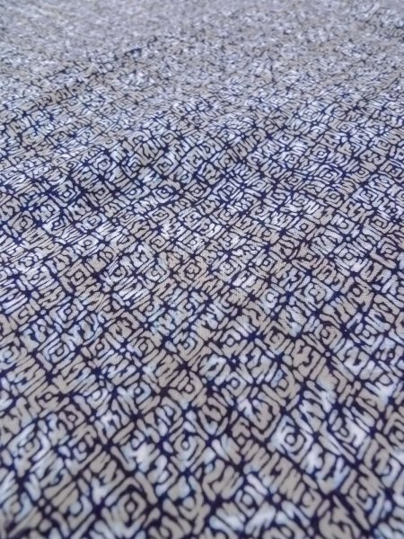 画像9: N0731T  男性用浴衣  綿   灰色, バラ 【中古】 【USED】 【リサイクル】 ★☆☆☆☆ (9)