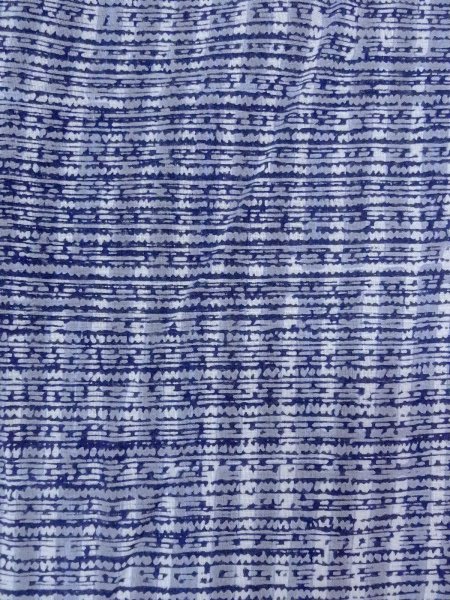 画像5: N0731U  男性用浴衣  綿   水色, チェック柄 【中古】 【USED】 【リサイクル】 ★☆☆☆☆ (5)