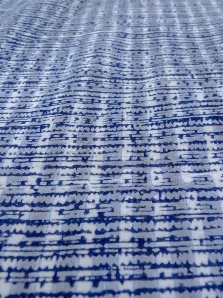 画像9: N0731U  男性用浴衣  綿   水色, チェック柄 【中古】 【USED】 【リサイクル】 ★☆☆☆☆ (9)