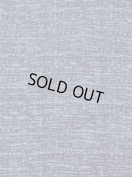 画像3: N0731X  男性用浴衣  麻  深い 藍, チェック柄 【中古】 【USED】 【リサイクル】 ★★★☆☆ (3)