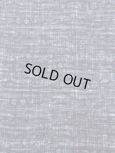 画像6: N0731X  男性用浴衣  麻  深い 藍, チェック柄 【中古】 【USED】 【リサイクル】 ★★★☆☆ (6)