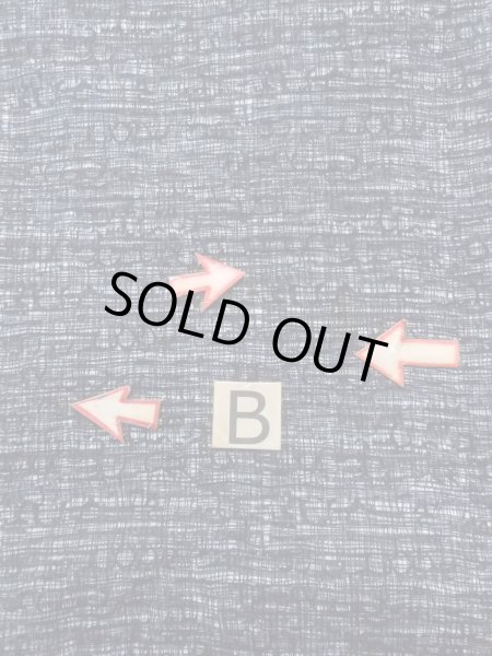 画像15: N0731X  男性用浴衣  麻  深い 藍, チェック柄 【中古】 【USED】 【リサイクル】 ★★★☆☆ (15)