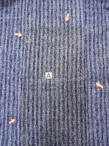画像11: N0732D  男性用浴衣  綿   灰色, 抽象的模様 【中古】 【USED】 【リサイクル】 ★☆☆☆☆ (11)