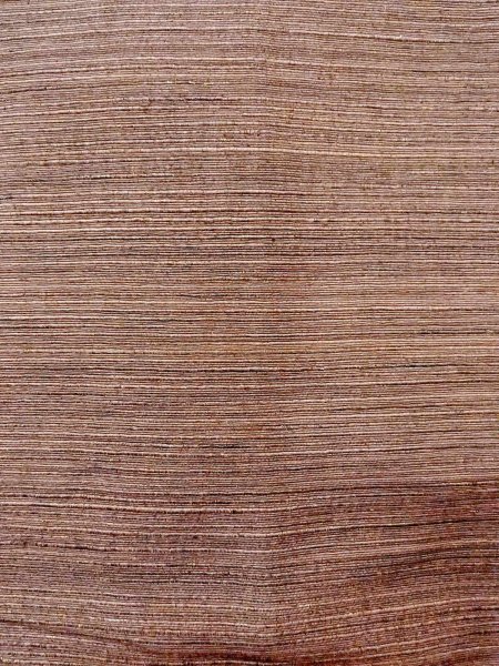 画像5: N0814B Mint  女性用 紬  シルク(正絹)   茶色, 縞 【中古】 【USED】 【リサイクル】 ★★★★☆ (5)