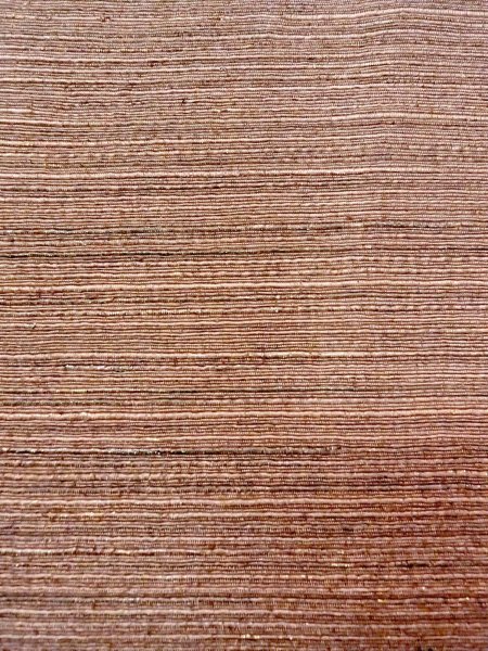 画像6: N0814B Mint  女性用 紬  シルク(正絹)   茶色, 縞 【中古】 【USED】 【リサイクル】 ★★★★☆ (6)