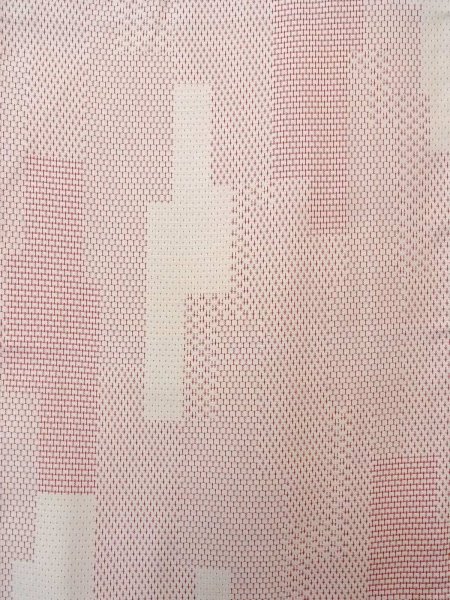 画像4: N0814G  女性用 織  シルク(正絹)   アイボリー, 小さな点々 【中古】 【USED】 【リサイクル】 ★★★☆☆ (4)