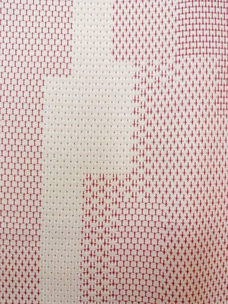 画像5: N0814G  女性用 織  シルク(正絹)   アイボリー, 小さな点々 【中古】 【USED】 【リサイクル】 ★★★☆☆ (5)