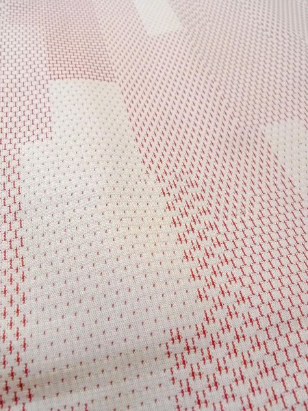 画像10: N0814G  女性用 織  シルク(正絹)   アイボリー, 小さな点々 【中古】 【USED】 【リサイクル】 ★★★☆☆ (10)