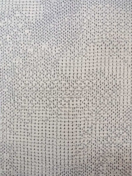 画像7: N0814H  女性用 織  シルク（正絹）   白, 四角 【中古】 【USED】 【リサイクル】 ★★★☆☆ (7)