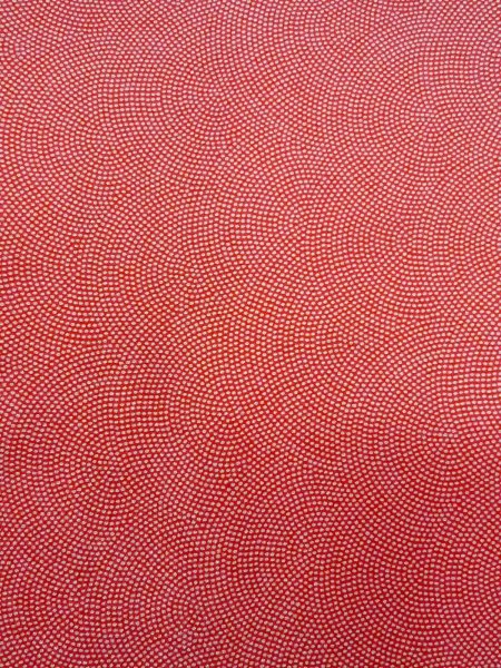 画像5: N0814K  女性用 江戸小紋 鮫小紋 シルク(正絹)   珊瑚色,  【中古】 【USED】 【リサイクル】 ★★★☆☆ (5)