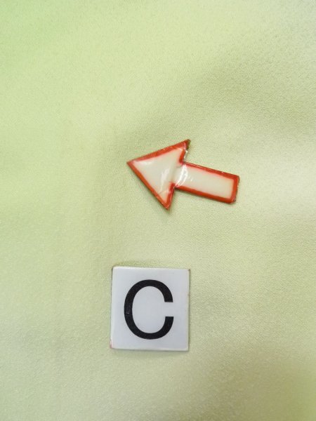 画像17: N0814R  女性用 付下げ  シルク（正絹） 光沢のある 淡い 黄緑色, ききょう 【中古】 【USED】 【リサイクル】 ★★☆☆☆ (17)