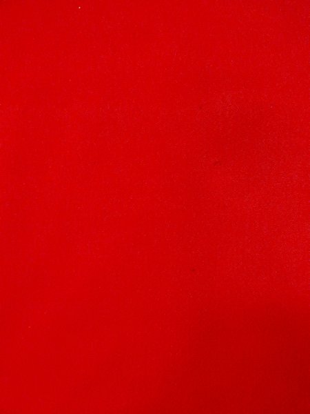 画像9: N0814V  女性用 子供用 長襦袢 シルク（正絹）   赤色, 花 【中古】 【USED】 【リサイクル】 ★★☆☆☆ (9)