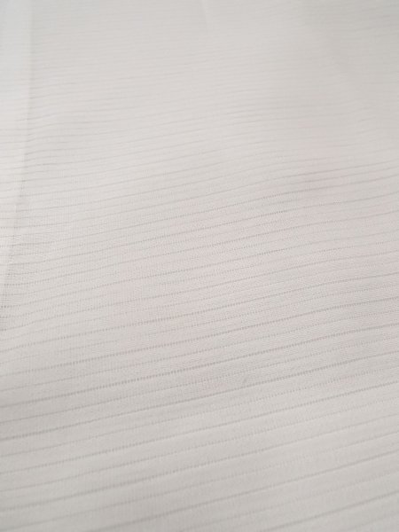 画像9: N0814X  女性用 襦袢  シルク（正絹）   白, 縞 【中古】 【USED】 【リサイクル】 ★★★☆☆ (9)