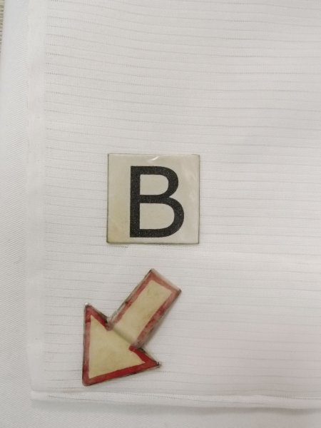 画像15: N0814X  女性用 襦袢  シルク（正絹）   白, 縞 【中古】 【USED】 【リサイクル】 ★★★☆☆ (15)