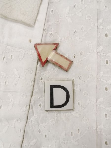 画像18: N0814Y  女性用 襦袢 レース襦袢 綿   オフ ホワイト, 花 【中古】 【USED】 【リサイクル】 ★☆☆☆☆ (18)