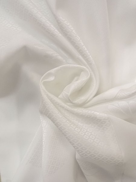 画像12: N0815D  女性用 襦袢  化繊  光沢のある 白,  【中古】 【USED】 【リサイクル】 ★★☆☆☆ (12)