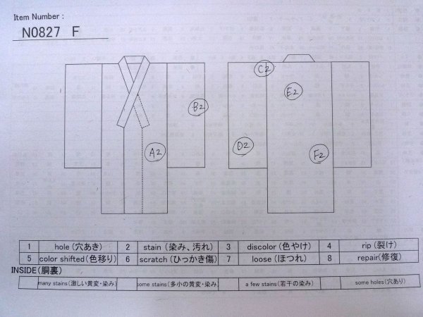 画像33: N0827F  女性用 打掛  シルク（正絹）  光沢のある 桃色, 桜 【中古】 【USED】 【リサイクル】 ★★★☆☆ (33)