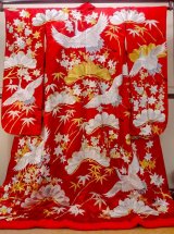 104 掛下 白無垢 色打掛 など用 【中古】 色打掛/白無垢 - 楓庵