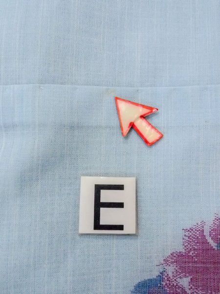 画像18: N0906A  女性用 単衣  ウール  光沢のある 水色, 花 【中古】 【USED】 【リサイクル】 ★★★☆☆ (18)