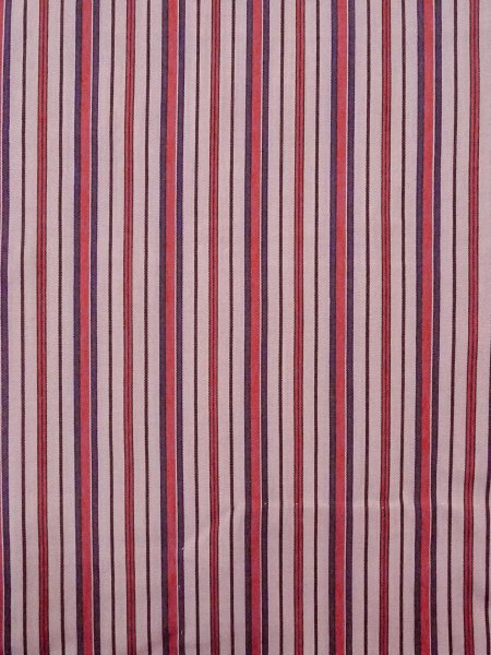 画像4: N0906F  女性用 単衣  ウール  灰色がかった 桃色, 縞 【中古】 【USED】 【リサイクル】 ★☆☆☆☆ (4)