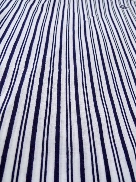 画像8: N0906K  女性用 浴衣（日本製）  綿   白, もみじ 【中古】 【USED】 【リサイクル】 ★☆☆☆☆ (8)