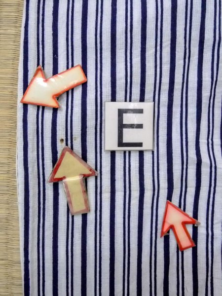 画像18: N0906K  女性用 浴衣（日本製）  綿   白, もみじ 【中古】 【USED】 【リサイクル】 ★☆☆☆☆ (18)