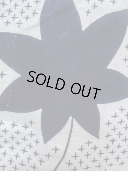 画像6: N0906L  女性用 浴衣（日本製）  綿   白, もみじ 【中古】 【USED】 【リサイクル】 ★★☆☆☆ (6)