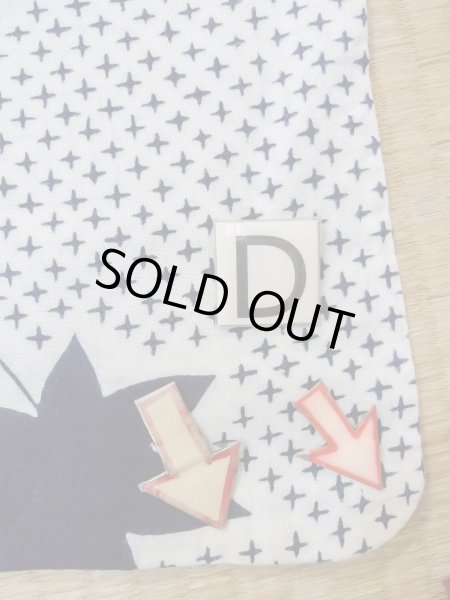 画像14: N0906L  女性用 浴衣（日本製）  綿   白, もみじ 【中古】 【USED】 【リサイクル】 ★★☆☆☆ (14)