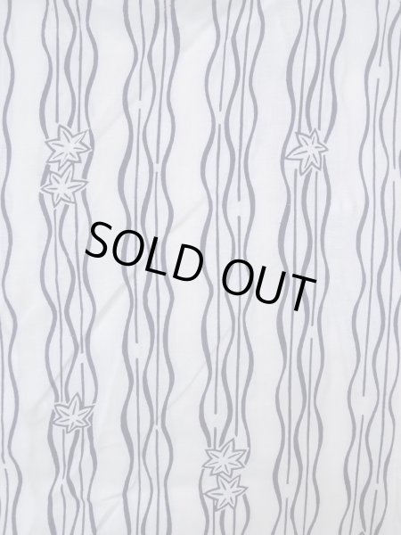 画像3: N0906M  女性用 浴衣（日本製）  綿   白, もみじ 【中古】 【USED】 【リサイクル】 ★★★☆☆ (3)