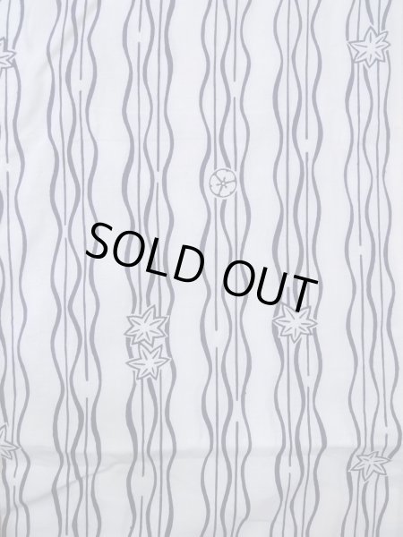 画像4: N0906M  女性用 浴衣（日本製）  綿   白, もみじ 【中古】 【USED】 【リサイクル】 ★★★☆☆ (4)