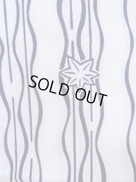 画像7: N0906M  女性用 浴衣（日本製）  綿   白, もみじ 【中古】 【USED】 【リサイクル】 ★★★☆☆ (7)