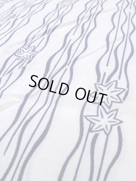 画像8: N0906M  女性用 浴衣（日本製）  綿   白, もみじ 【中古】 【USED】 【リサイクル】 ★★★☆☆ (8)