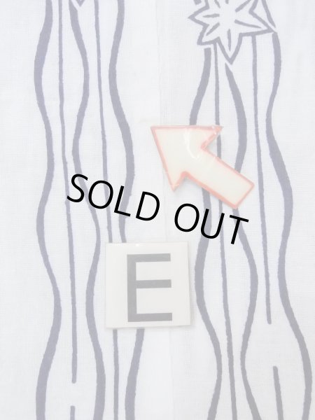 画像18: N0906M  女性用 浴衣（日本製）  綿   白, もみじ 【中古】 【USED】 【リサイクル】 ★★★☆☆ (18)