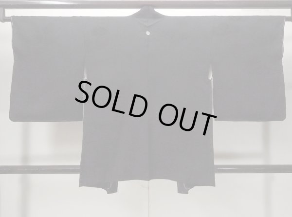 画像2: N0906Q Mint  女性用 羽織  シルク（正絹）   黒,  【中古】 【USED】 【リサイクル】 ★★★★☆ (2)